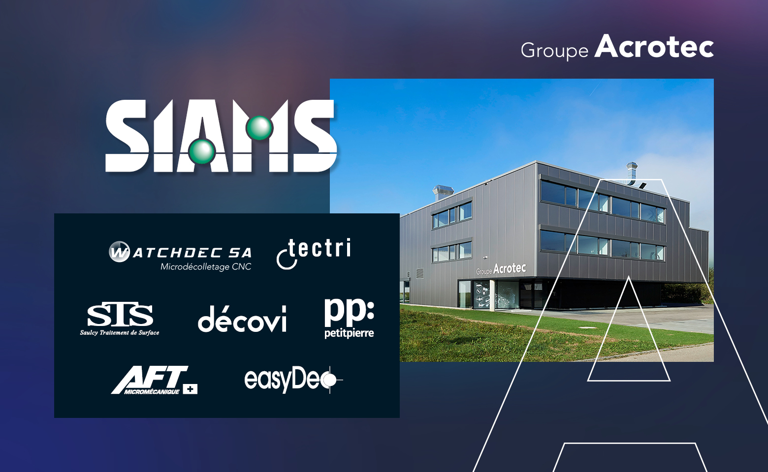 Décovi at SIAMS 2024 with Acrotec Group !